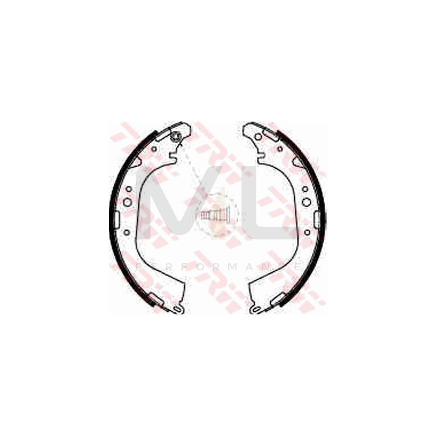 TRW GS8501 Brake Shoe Set
