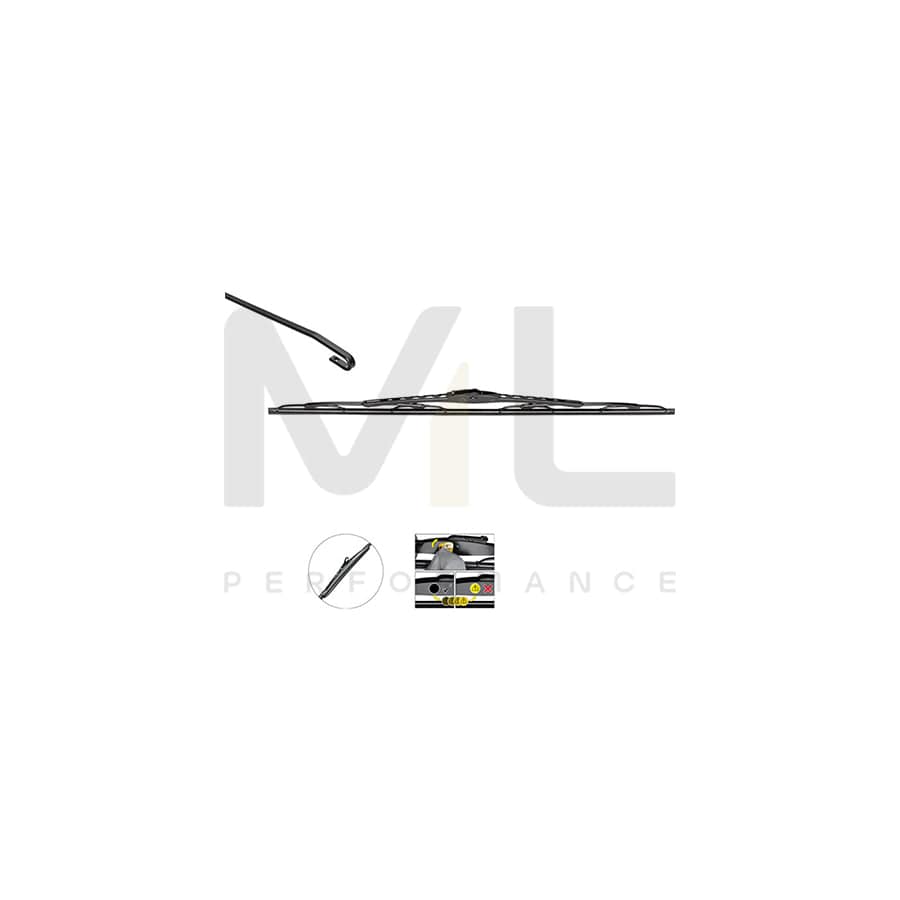Valeo Silencio Wiper Blade With Spoiler Vm111 26 Inch Front