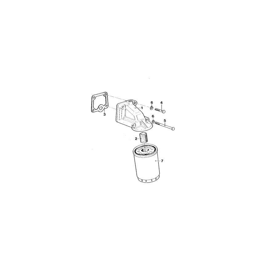 Genuine BMW 11421304396 E26 Oil Filter Head (Inc. M1)
