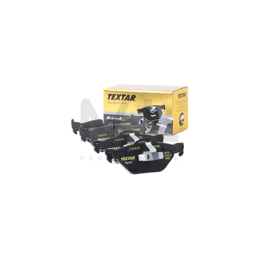 TEXTAR epad 2392781 Brake pad set prepared for wear indicator