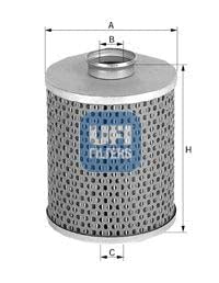 UFI 25.535.00 Hydraulic Filter, Steering System