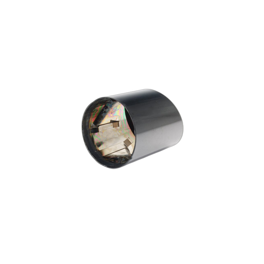 Genuine BMW 18307559999 E82 E88 E84 Tailpipe Tip, Black Chrome (Inc. 135i & X1 35iX)