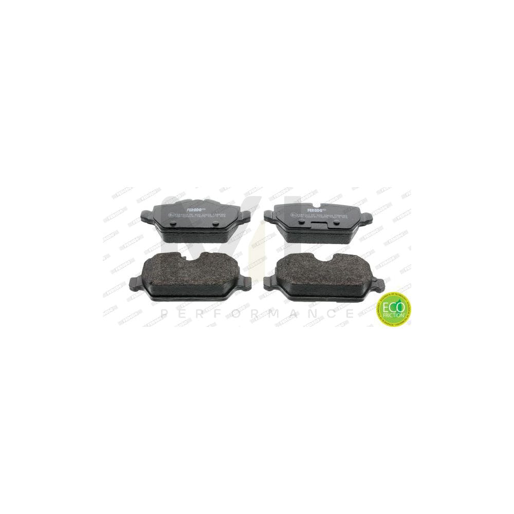 Ferodo Premier Eco Friction FDB4383 Brake Pad Set Prepared for Wear Indicator, Without Accessories