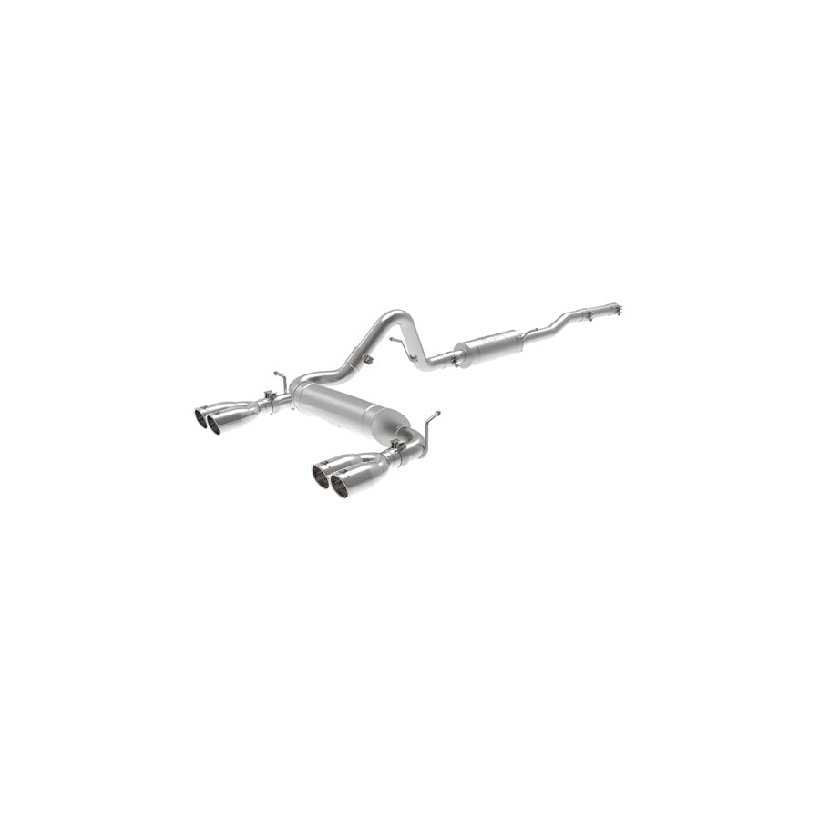 aFe 49-38087-P Cat-Back Exhaust System Jeep Wrangler (JK) 07-18 V6-3.6/3.8L