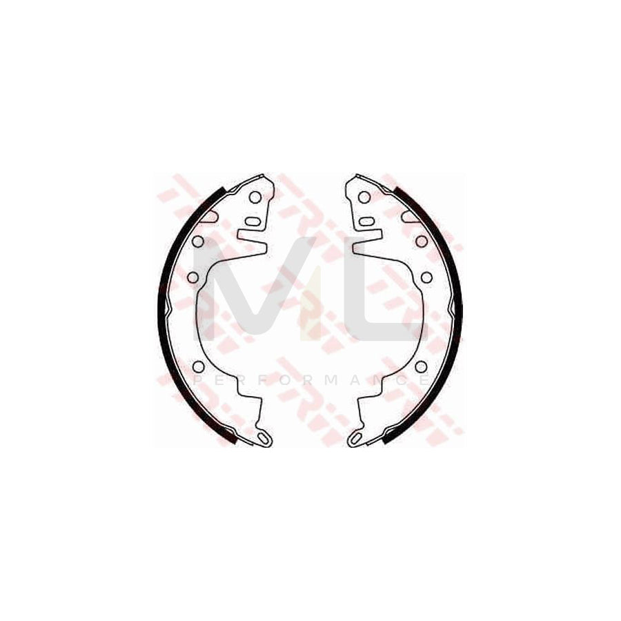 TRW GS8518 Brake Shoe Set