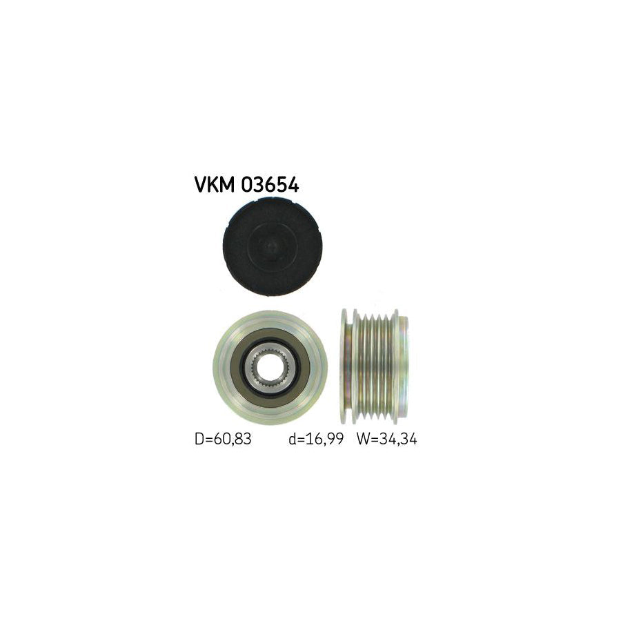 Skf Vkm 03654 Alternator Freewheel Clutch