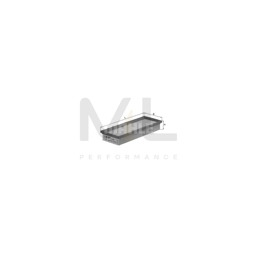 MAHLE ORIGINAL LX 495 Air Filter Filter Insert | ML Performance Car Parts