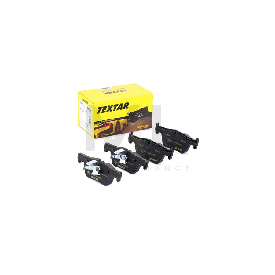 TEXTAR 2530701 Brake pad set prepared for wear indicator