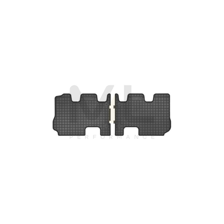 FROGUM Tailored 546528 Floor mat set for HYUNDAI Santa Fテゥ III (DM) Elastomer, Rear, Quantity: 2, Black, (LHD)