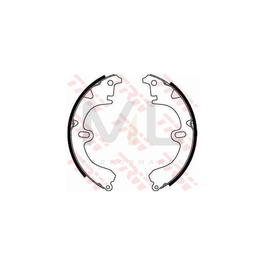 TRW GS8224 Brake Shoe Set
