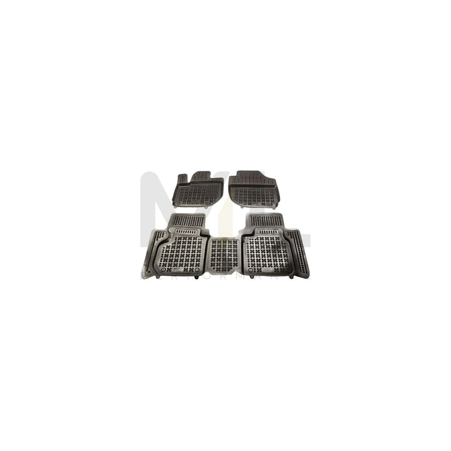 REZAW PLAST 200918 Floor mat set for HONDA HR-V II (RU) Elastomer, Front and Rear, Black