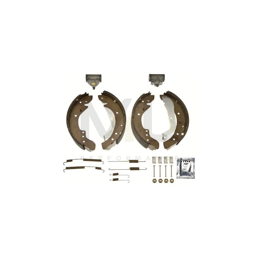 TRW Brake Kit BK1130 Brake Shoe Set with wheel brake cylinder
