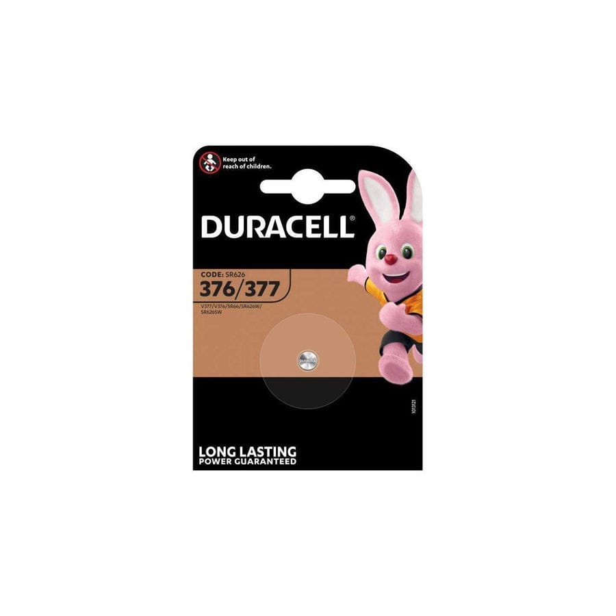 DuraCell Silver Oxide D377/SR626 Watch Battery (Card of 1)