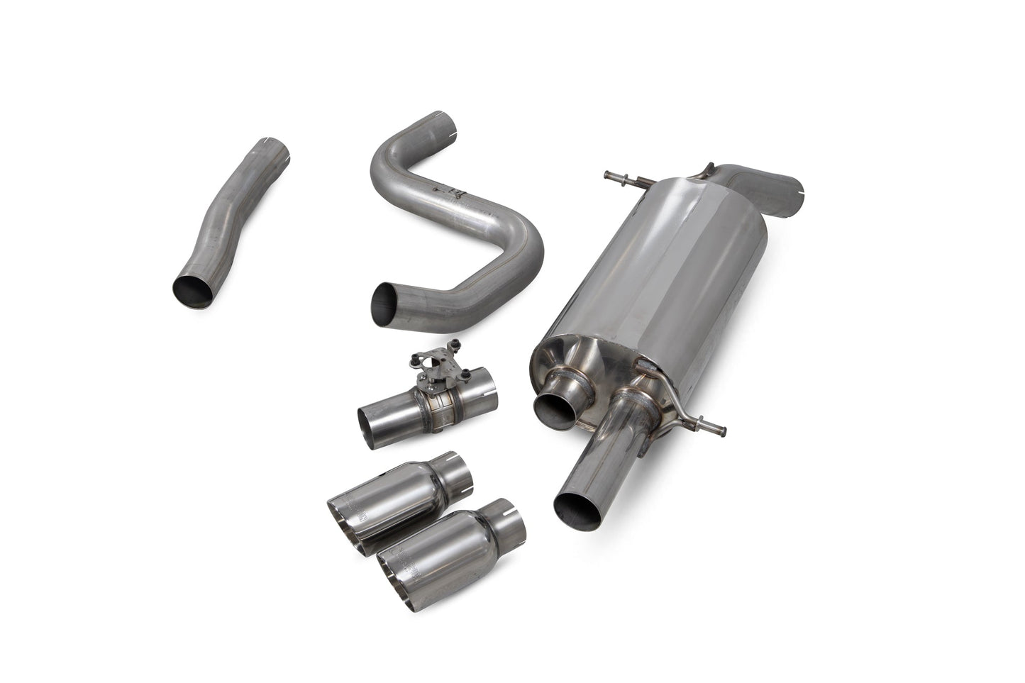 Scorpion SFDS089 Ford Fiesta ST MK8 Gpf-Back System With Electronic Valve | ML Performance UK UK