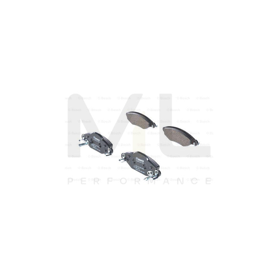 Bosch 0986424788 Brake Pad Set For Toyota Yaris I Hatchback (P1) With Acoustic Wear Warning, With Mounting Manual BP929 | ML Performance Car Parts