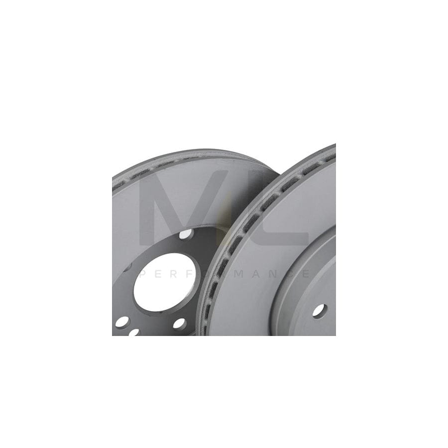 ATE 24.0125-0107.1 Brake Disc Vented, Coated, Alloyed / High-carbon - 1 piece