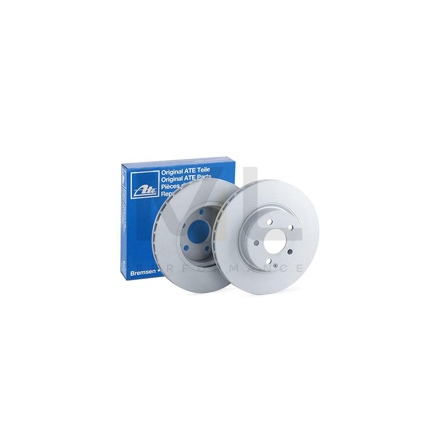 ATE 24.0128-0142.1 Brake Disc Vented, Coated, Alloyed / High-carbon - 1 piece