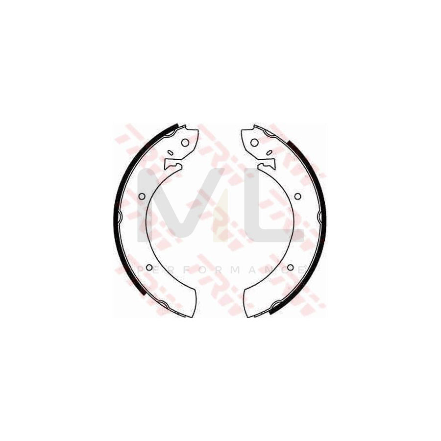TRW GS6181 Brake Shoe Set