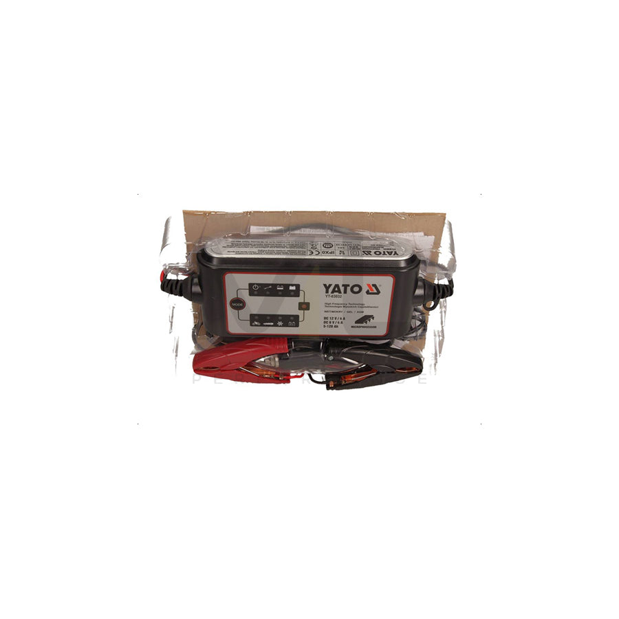 YATO YT-83032 Battery Charger portable, trickle charger, 4A, 12, 6V