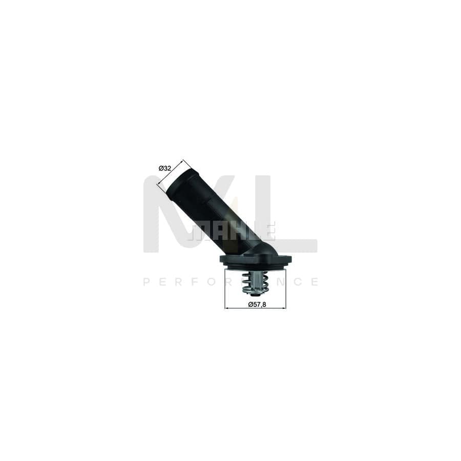 MAHLE ORIGINAL TI 225 92D Engine thermostat Opening Temperature: 92��C, with seal | ML Performance Car Parts