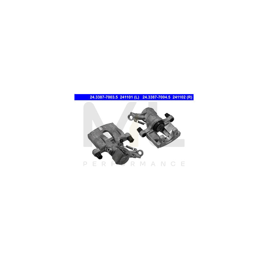 ATE 24.3387-7003.5 Brake Caliper without holder