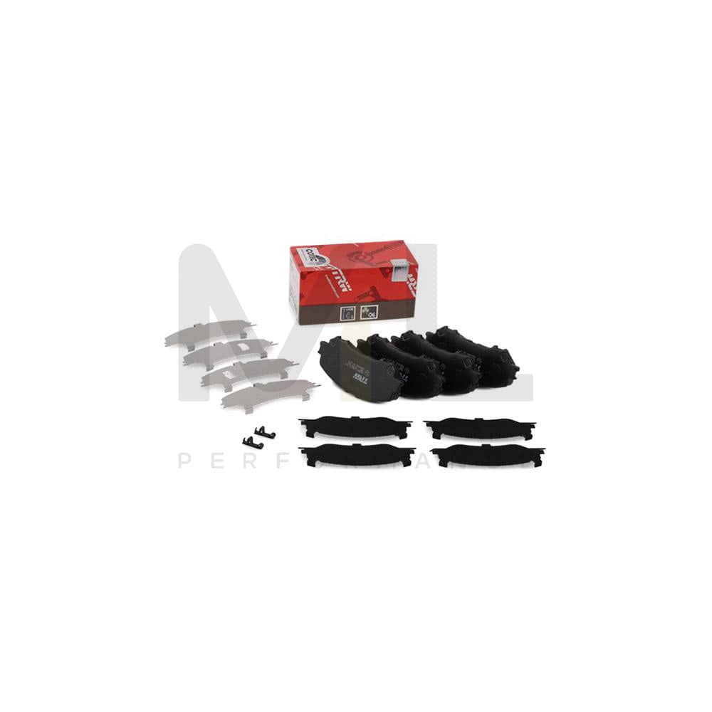 TRW Gdb3622 Brake Pad Set With Acoustic Wear Warning, With Accessories
