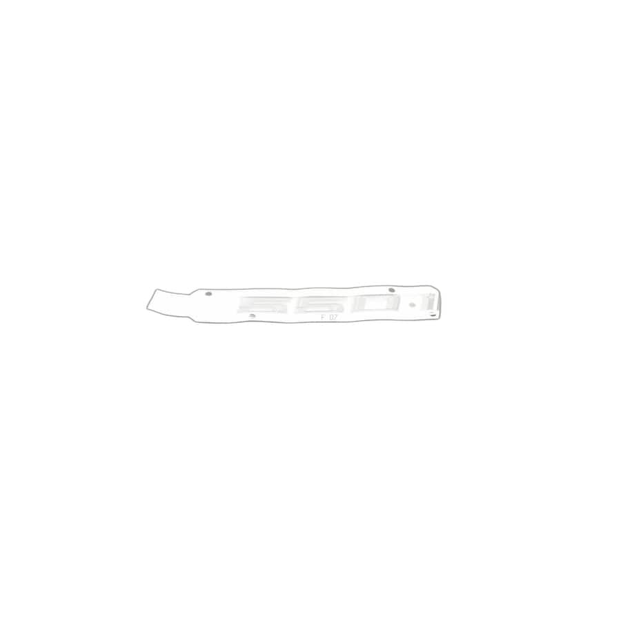 Genuine BMW 51147239619 F07 Label - 550I - (Inc. 550iX, 550i & 550iX 4.4)