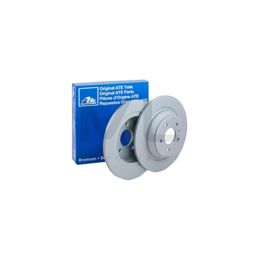 ATE 24.0111-0185.1 Brake Disc for FORD MONDEO Solid, Coated - 1 piece