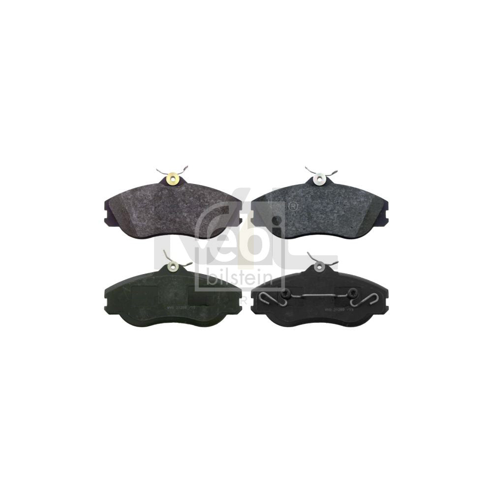 Febi Bilstein 16310 Brake Pad Set Front Axle, Excl. Wear Warning Contact | ML Performance Car Parts
