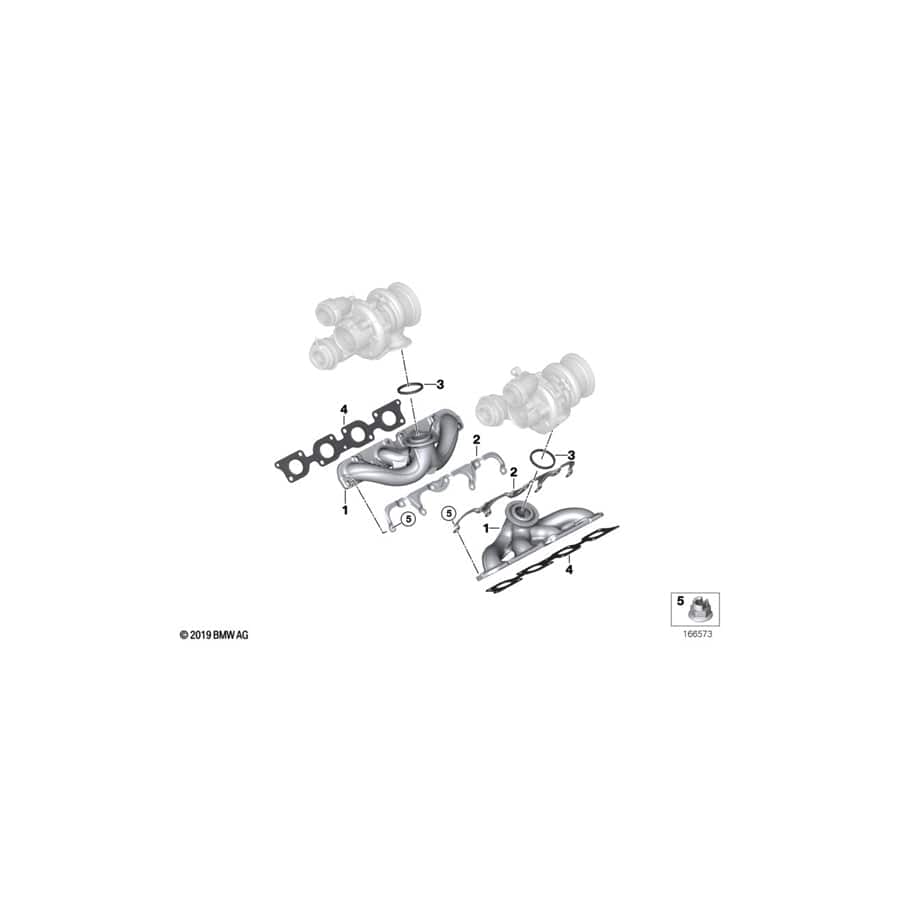 Genuine BMW 11627587469 E71 G30 G07 Sliding Bar (Inc. X6 M50iX, 650iX 4.0 & X6 50iX)