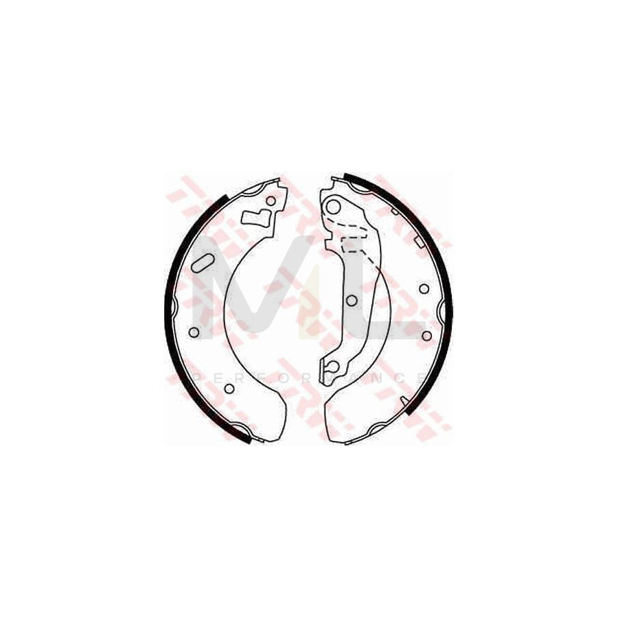 TRW GS6215 Brake Shoe Set