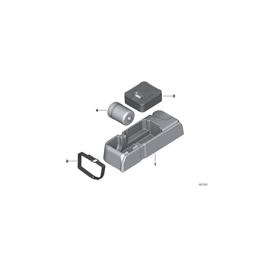 Genuine BMW 71106873442 G02 Storage Tray, Mobility Syste (Inc. X4 20dX & X3)