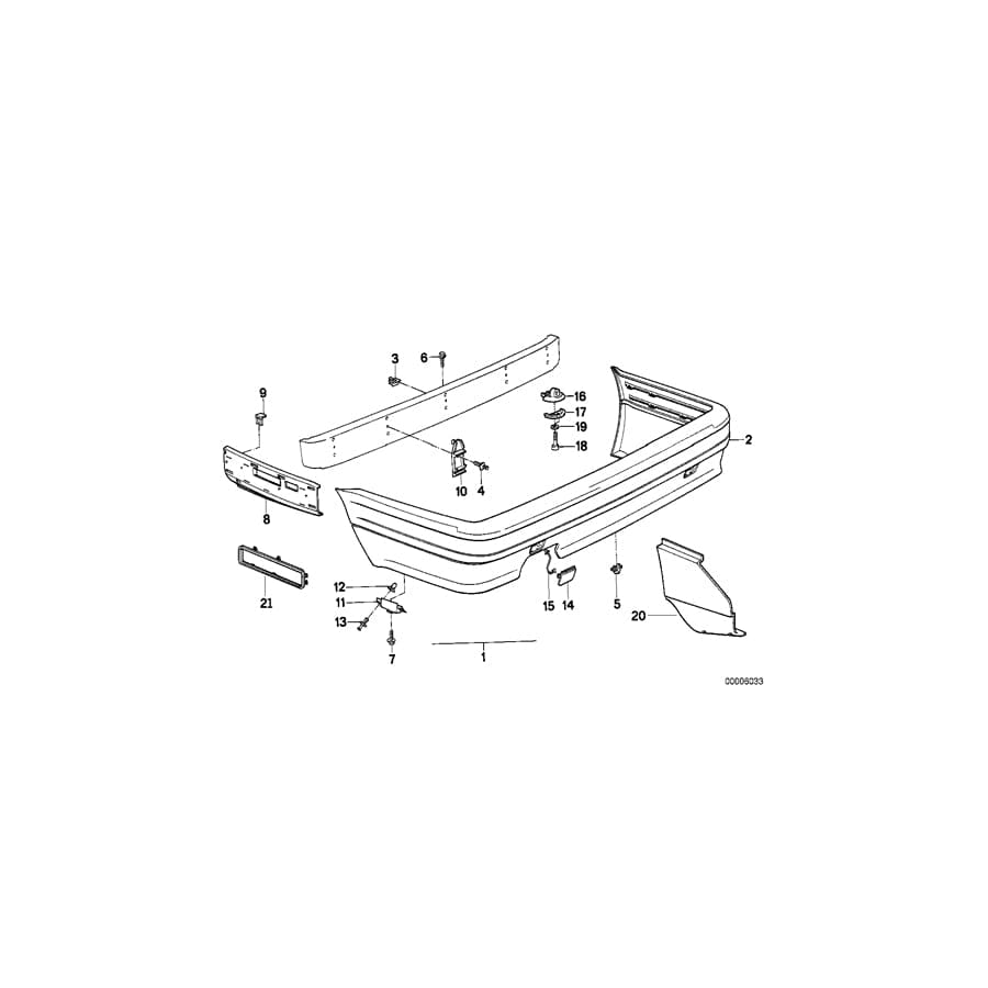 Genuine BMW 51111973721 E61 E92 E31 Holding Strap (Inc. 520i)