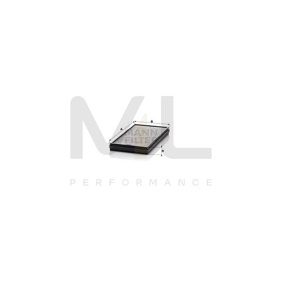 MANN-FILTER CUK 3124-2 Pollen filter Activated Carbon Filter