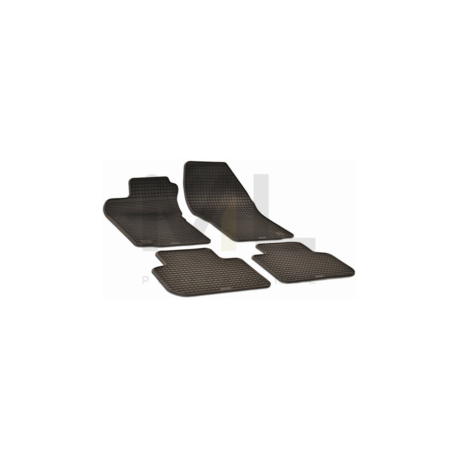 WALSER 50300 Floor mat set for ALFA ROMEO 147 (937) Elastomer, Front and Rear, Quantity: 4, Black