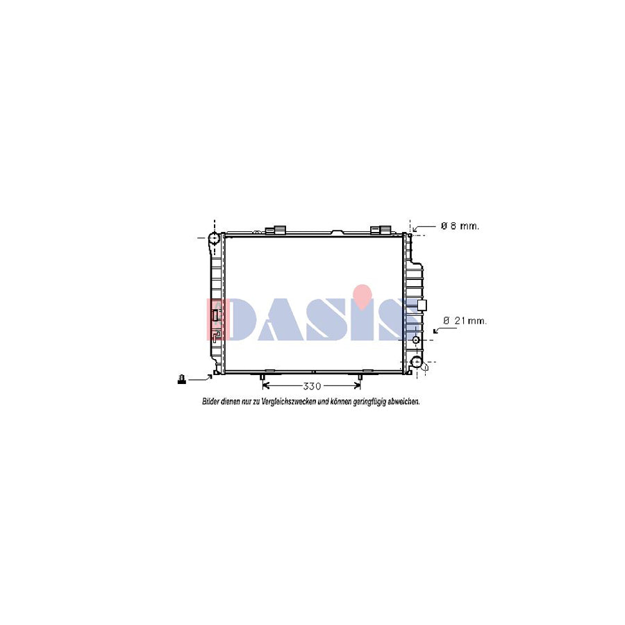 AKS Dasis 407016N Intercooler