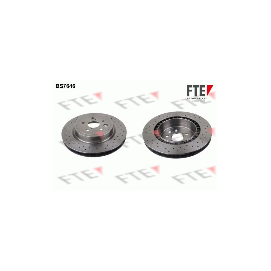 FTE Bs7646 Brake Disc for Lexus Is II Saloon (Xe20)