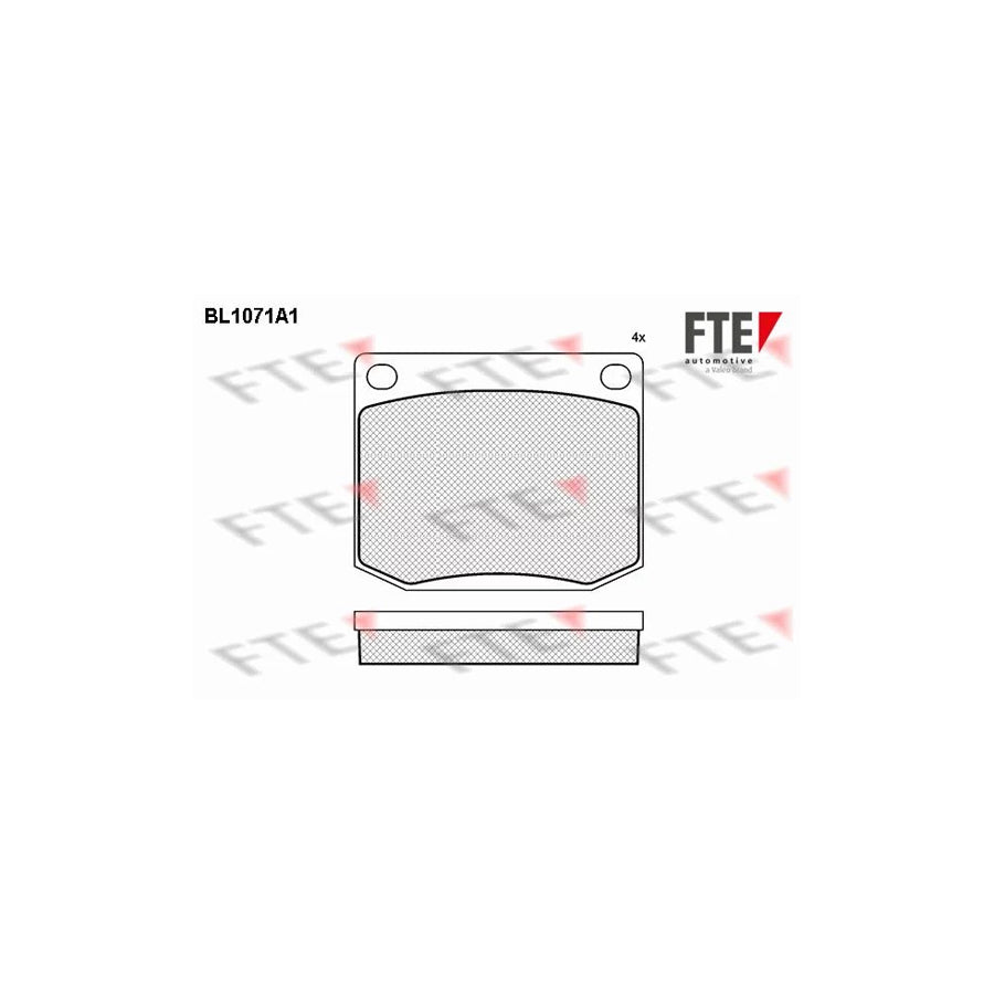 FTE Bl1071A1 Brake Pad Set
