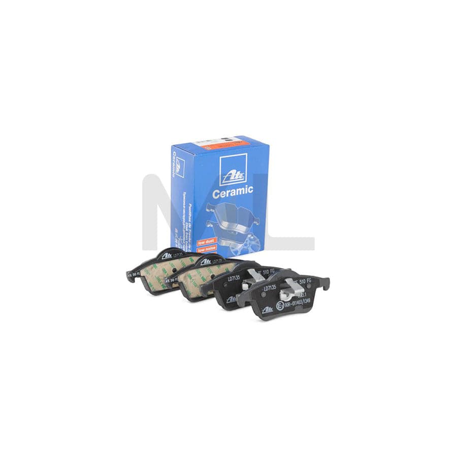 ATE Ceramic 13.0470-7135.2 Brake pad set excl. wear warning contact, not prepared for wear indicator