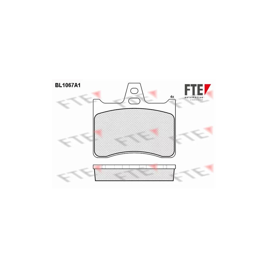 FTE Bl1067A1 Brake Pad Set