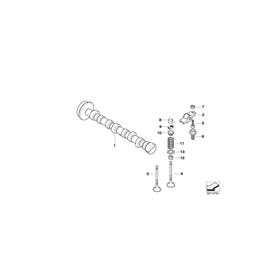 Genuine BMW 11337791026 R50 Bolt (Inc. One D)