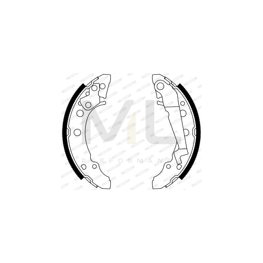 Ferodo Premier FSB4128 Brake Shoe Set