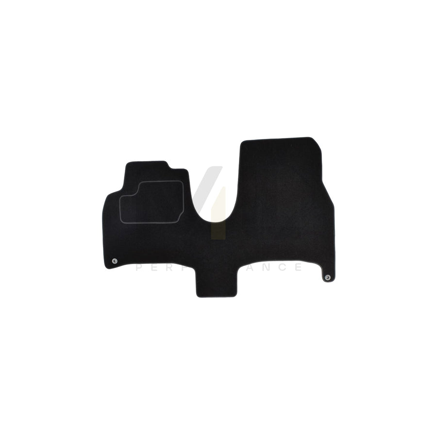 MAMMOOTH A041 CIT175 PRM 01 Floor mat set for CITROテ起 C8 Textile, Front, Black
