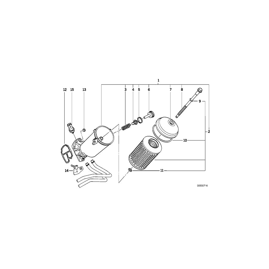 Genuine BMW 11422245842 E34 E36 E38 Gasket Steel (Inc. 325td, 325tds & 525td)