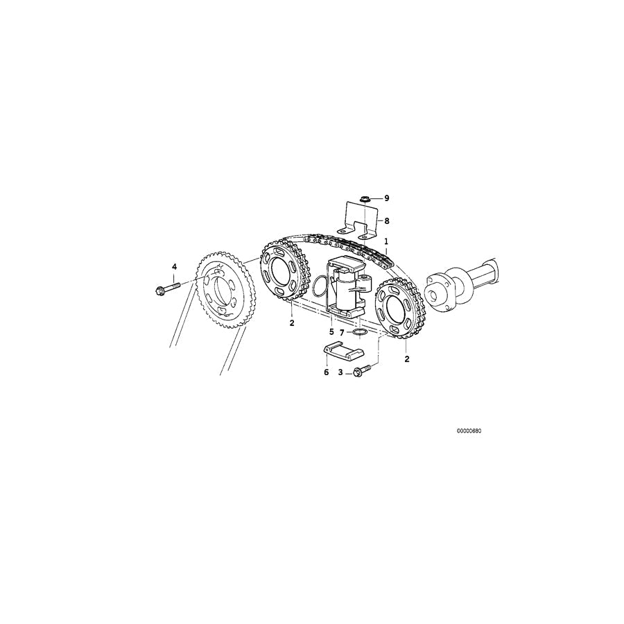 Genuine BMW 07119906361 E31 E39 O-Ring 7,1X1,8 (Inc. 840i, 740iL & 730iL)