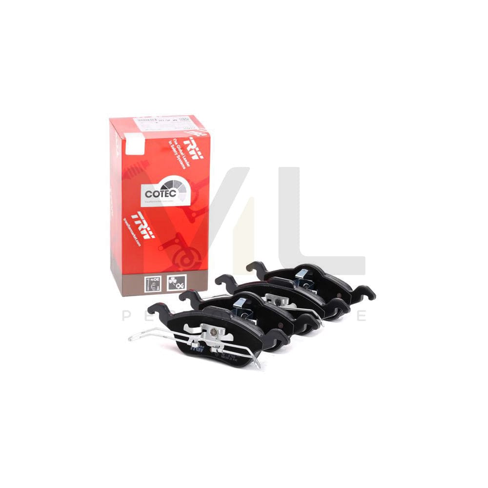 TRW Cotec Gdb1358 Brake Pad Set For Ford Focus Not Prepared For Wear Indicator