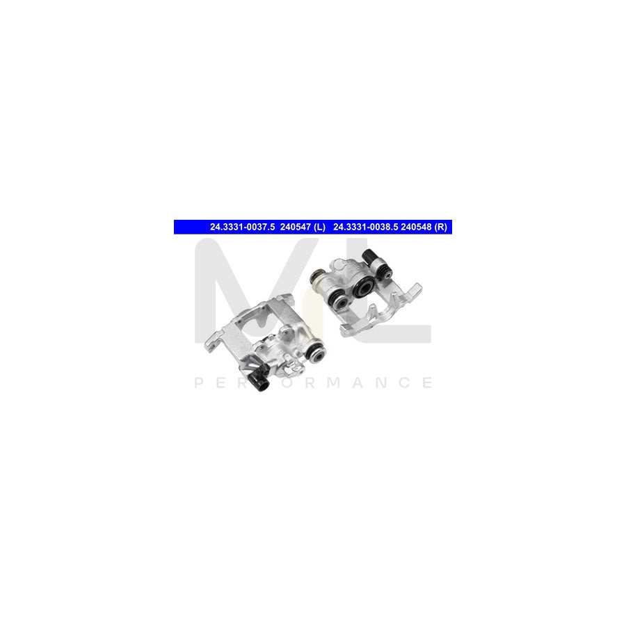 ATE 24.3331-0037.5 Brake Caliper for PEUGEOT 406 without holder