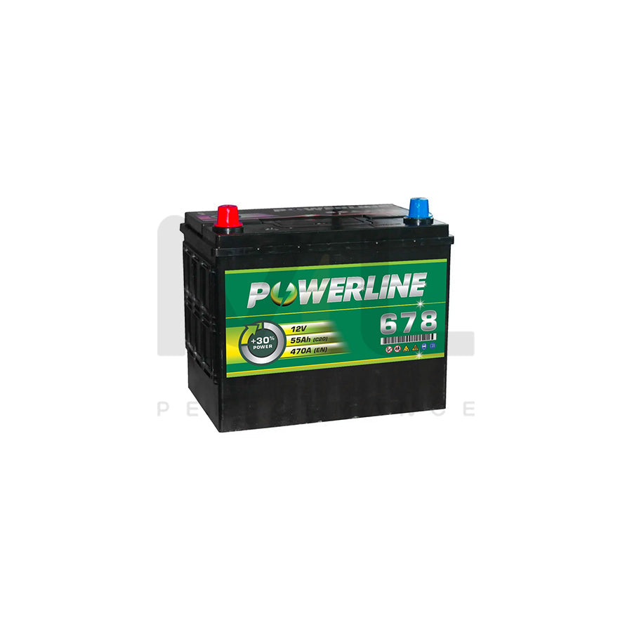 Powerline Leisure Battery 678 - Caravan/Leisure/Marine Battery
