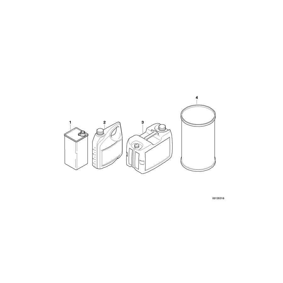 Genuine BMW 23001221632 E30 E34 Exch. 5-Speed (Sport) Transmission 280/5.51 - TOH (Inc. 320i, 325e & 323i)