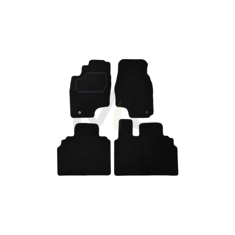 MAMMOOTH A041 TOY275 PRM 01 Floor mat set for TOYOTA Previa / Estima II (XR30) Textile, Front, Quantity: 2, Black